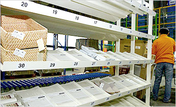 Consolidated packaging zone image